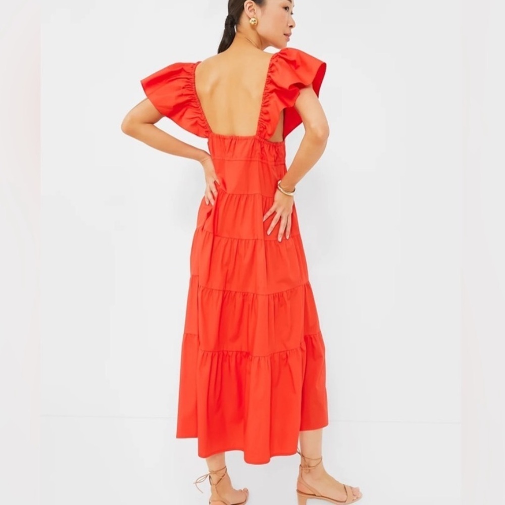 NWOT O.P.T Raspberry Fallen Dress - Picture 5 of 6